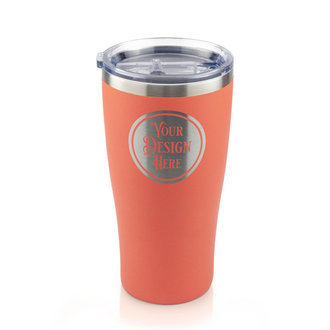 20oz Simply Stainless Steel Tumbler - Custom Laser Engraved