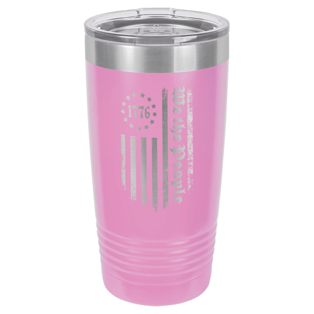 We the People 1776 - Engraved 20oz Stainless Steel Tumbler