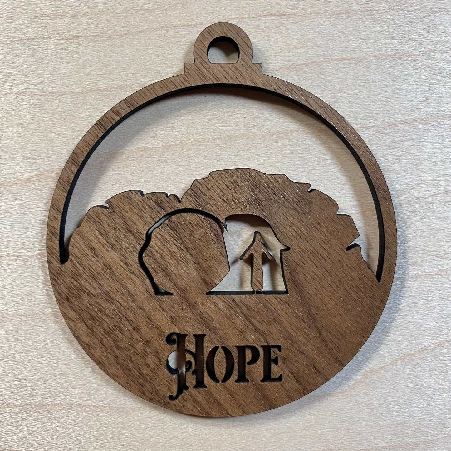 Empty Tomb Christmas Ornament (Hope)