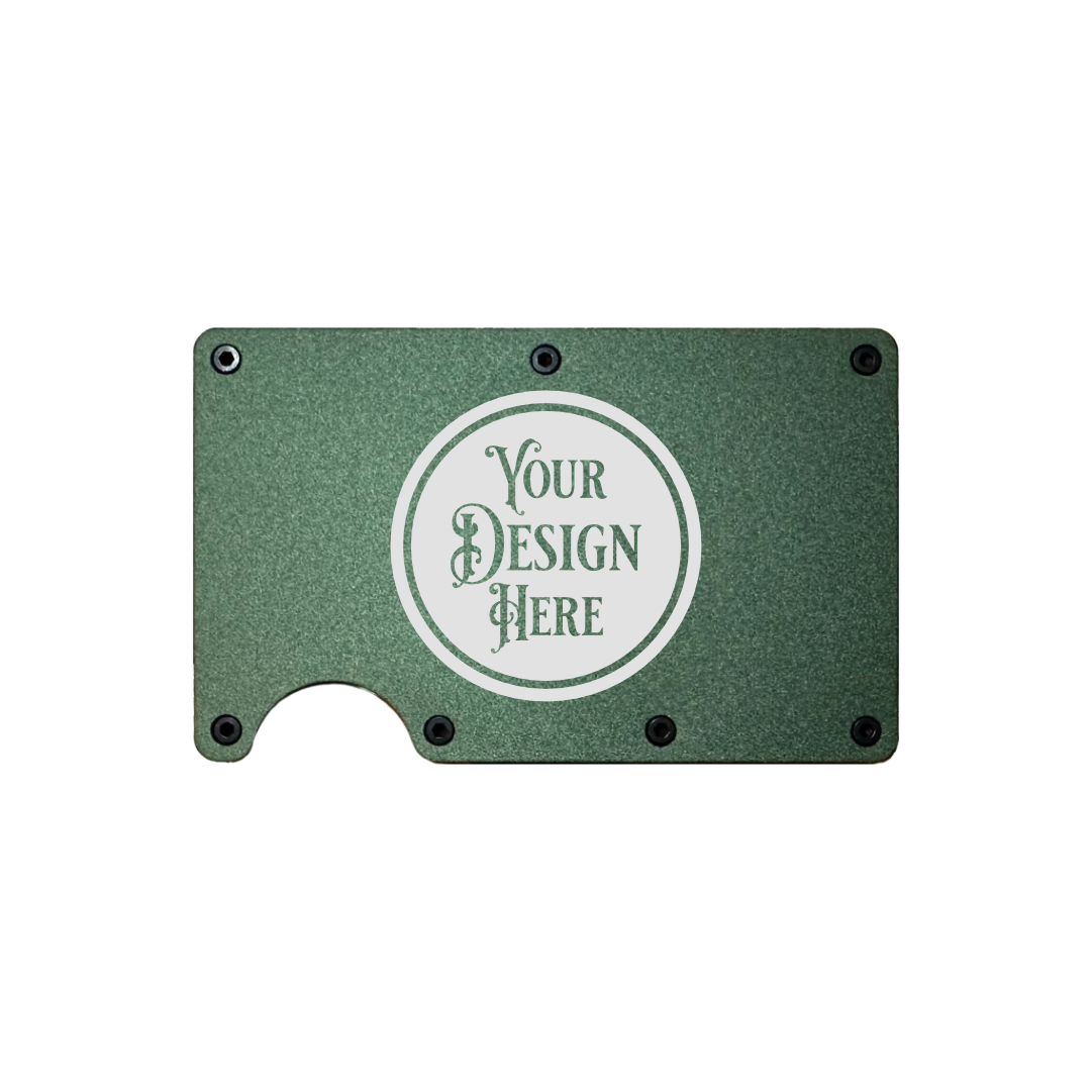 Metal Minimalist Wallet - RFID Blocking - Custom Laser Engraved