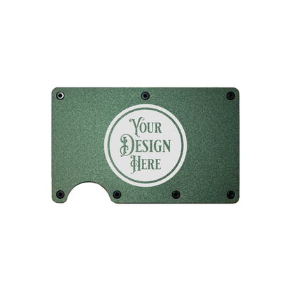 Metal Minimalist Wallet - RFID Blocking - Custom Laser Engraved