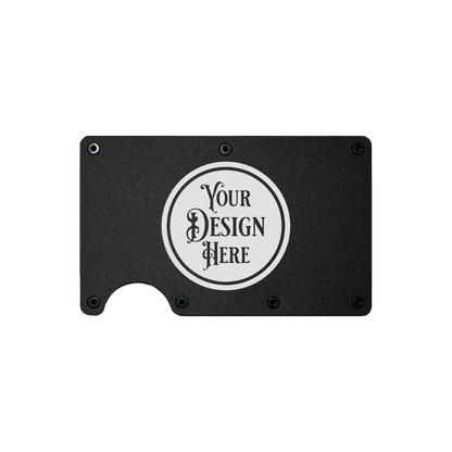 Metal Minimalist Wallet - RFID Blocking - Custom Laser Engraved