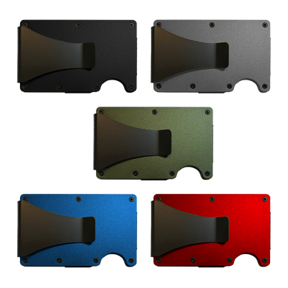 Metal Minimalist Wallet - RFID Blocking - Custom Laser Engraved