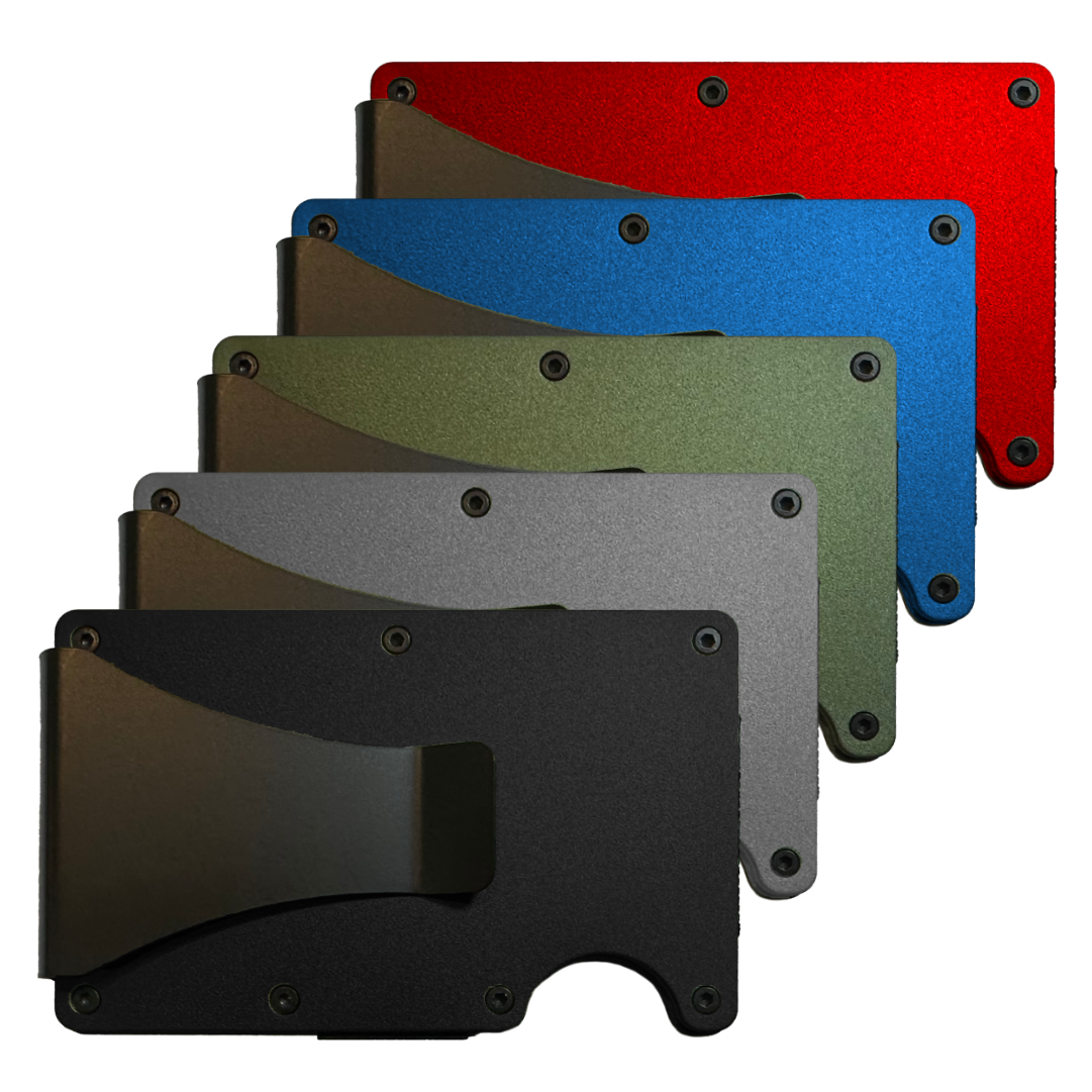 Metal Minimalist Wallet - RFID Blocking - Custom Laser Engraved