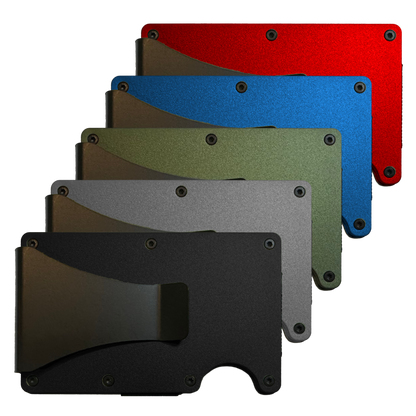 Metal Minimalist Wallet - RFID Blocking - Custom Laser Engraved