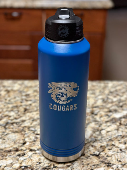 CEC Cougars 40oz Water Bottle