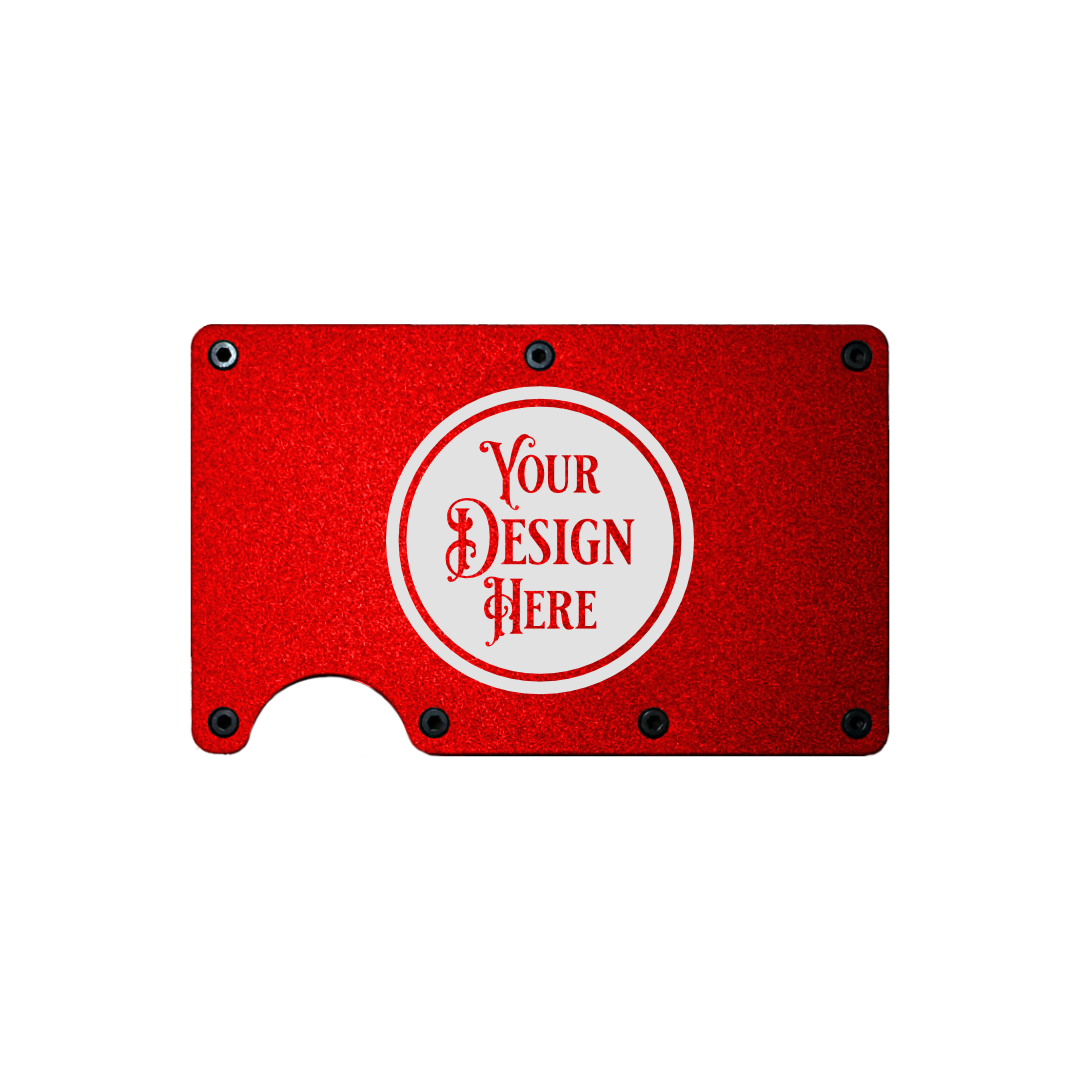 Metal Minimalist Wallet - RFID Blocking - Custom Laser Engraved