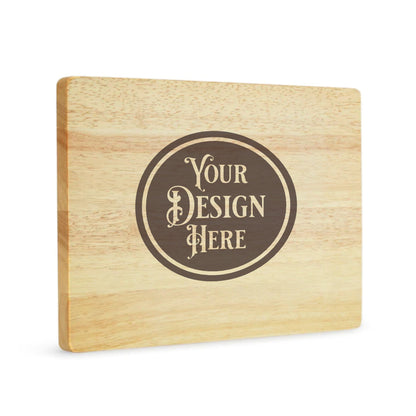Solid Wood Cutting Board (13.75" x 9.75") - Custom Laser Engraved