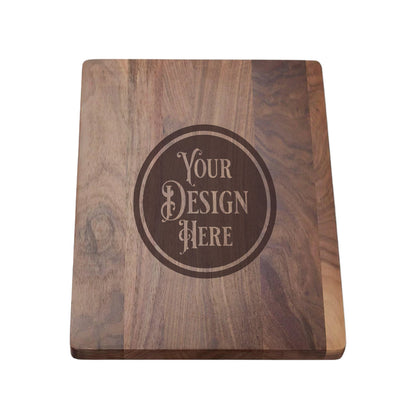 Solid Wood Cutting Board (13.75" x 9.75") - Custom Laser Engraved