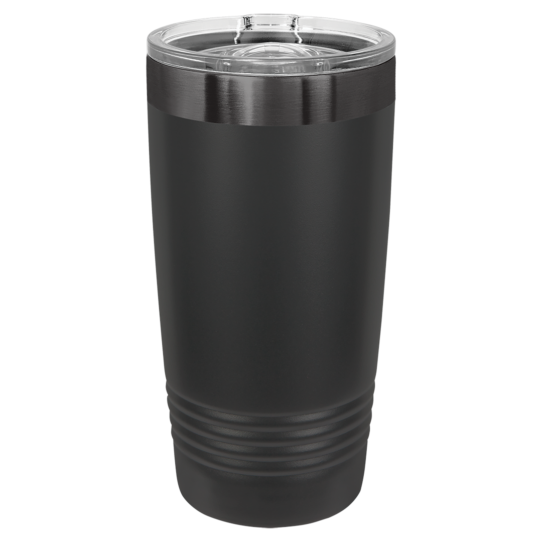 20 oz Ghost Black tumbler, Black