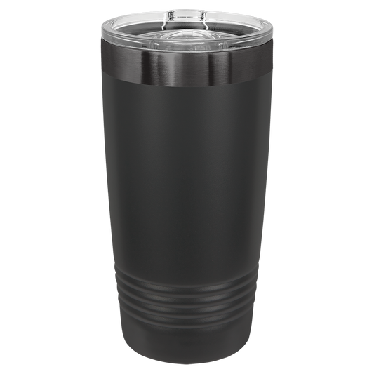20 oz Ghost Black tumbler, Black