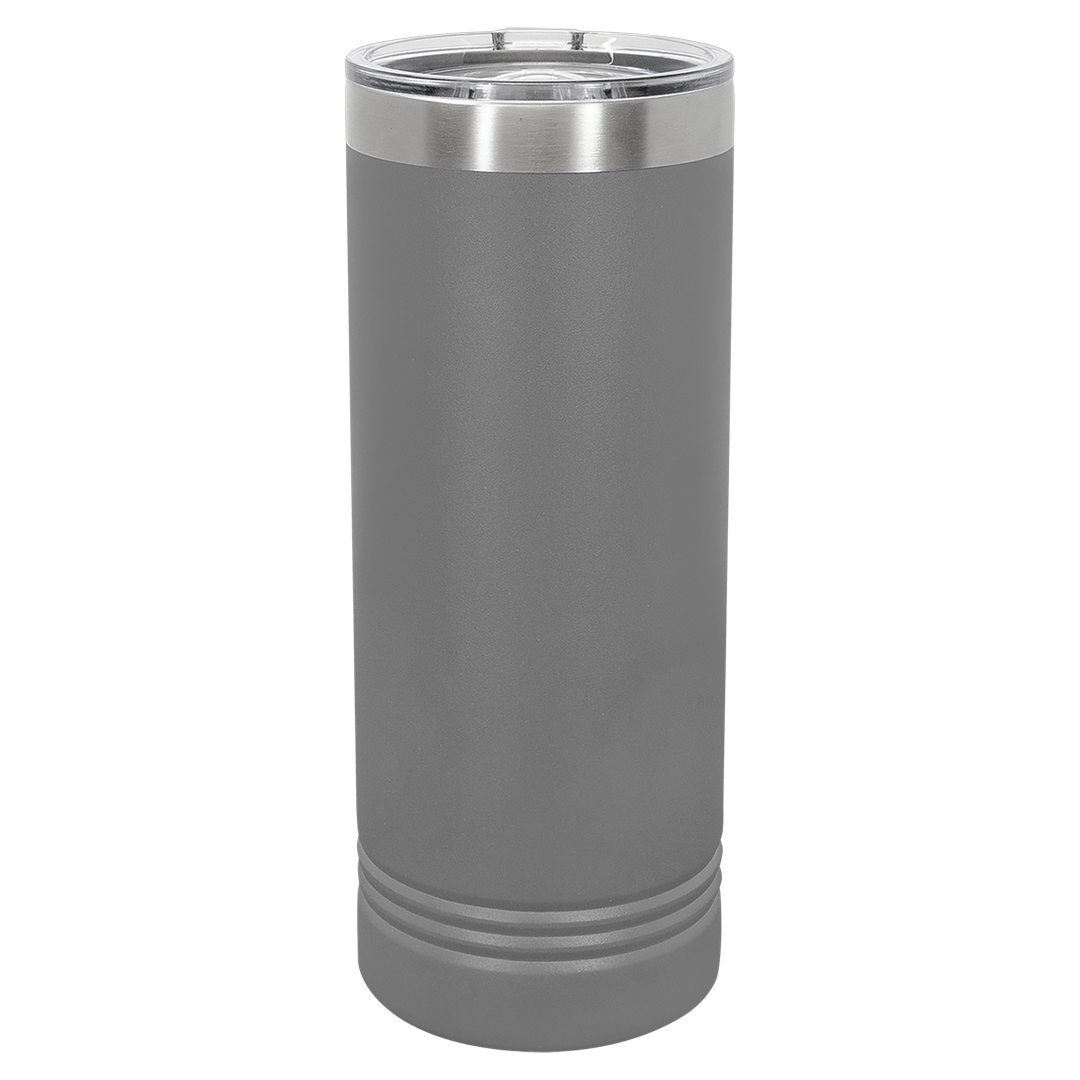 22 oz skinny tumbler, Gray