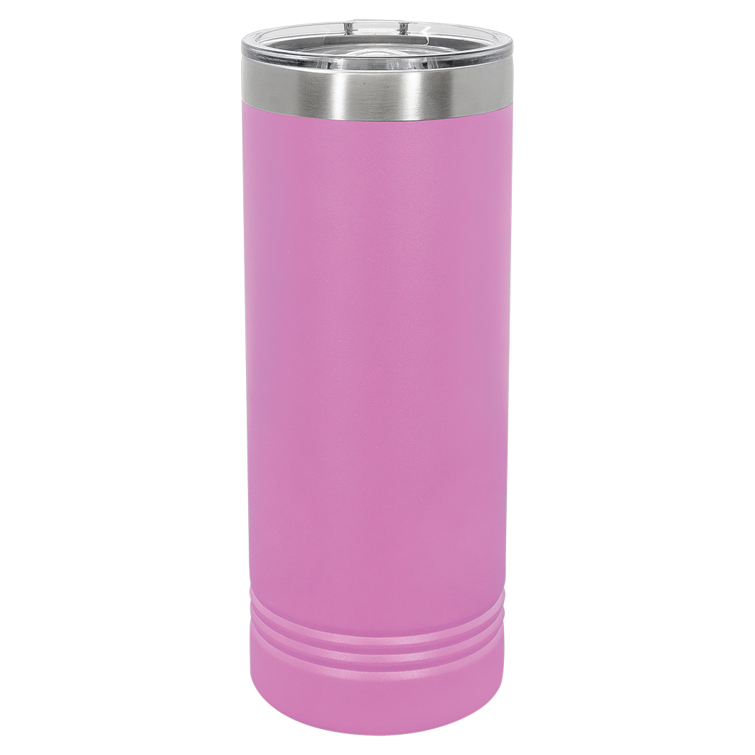 22 oz skinny tumbler, Light Purple