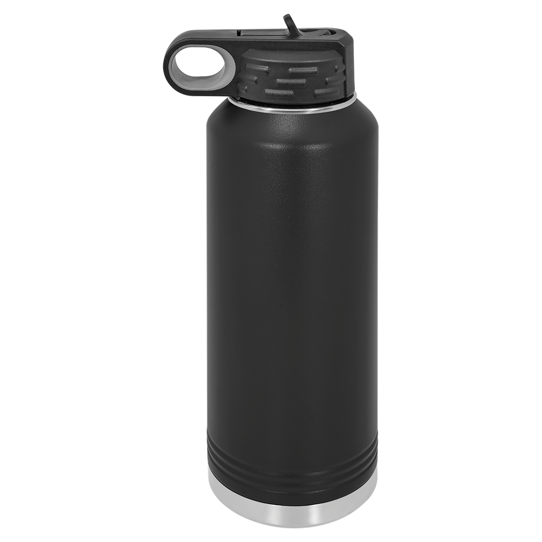 40 oz water bottle, Black