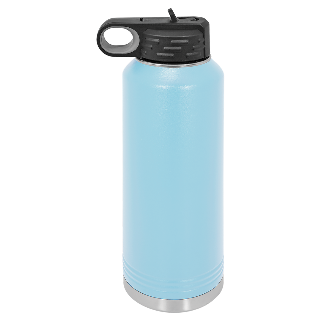 40 oz water bottle, Light Blue