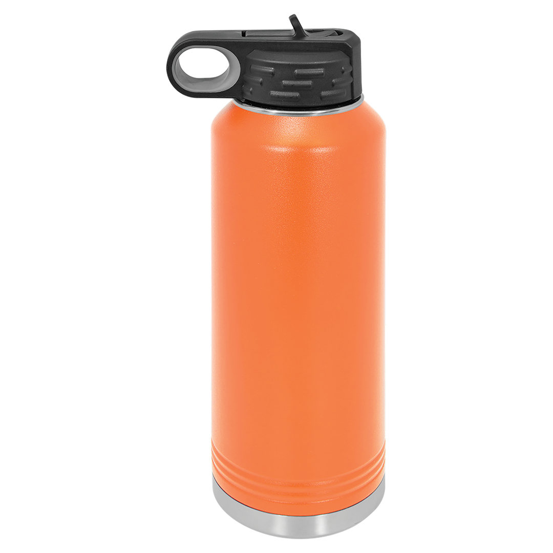 40 oz water bottle, Orange
