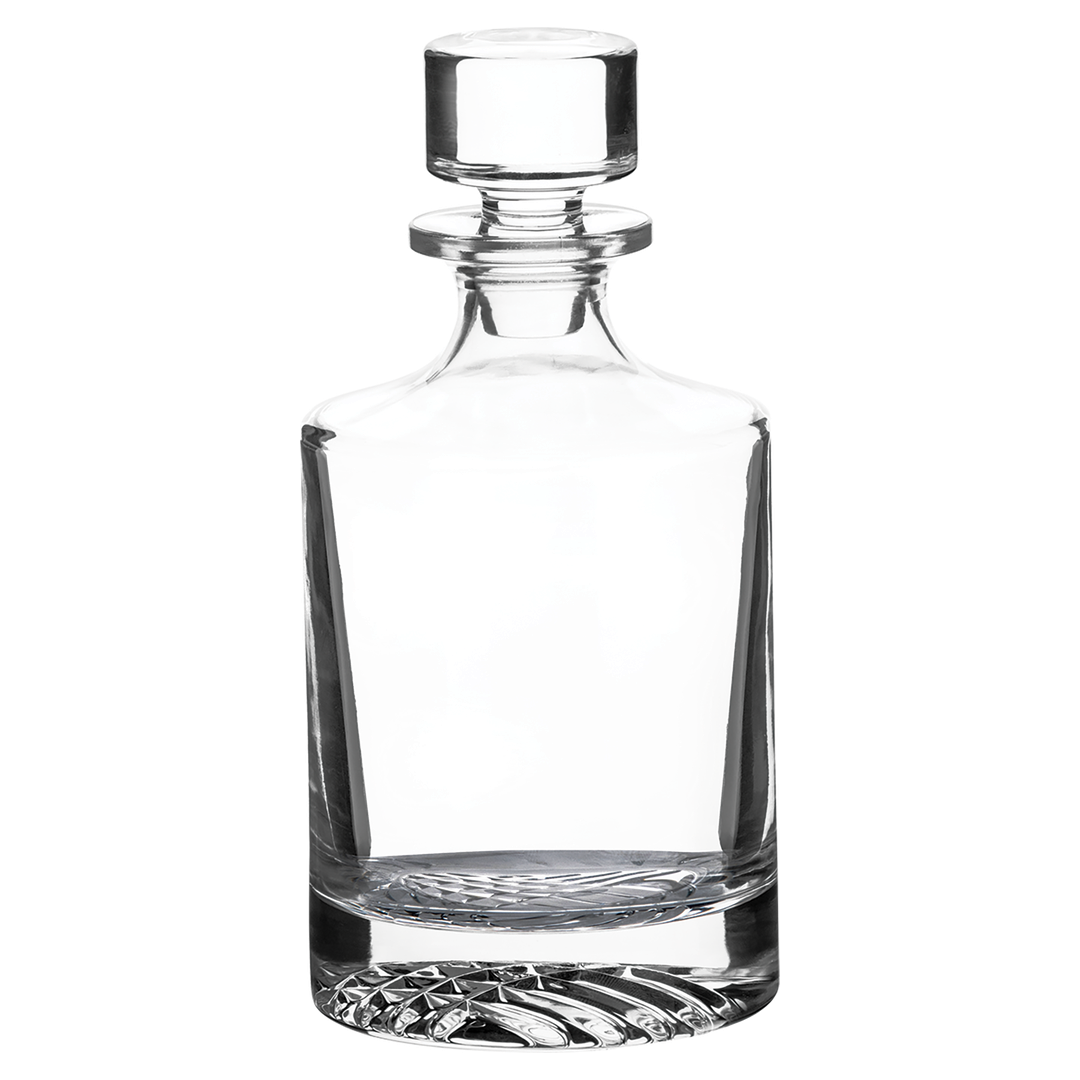 850 ml round glass decanter