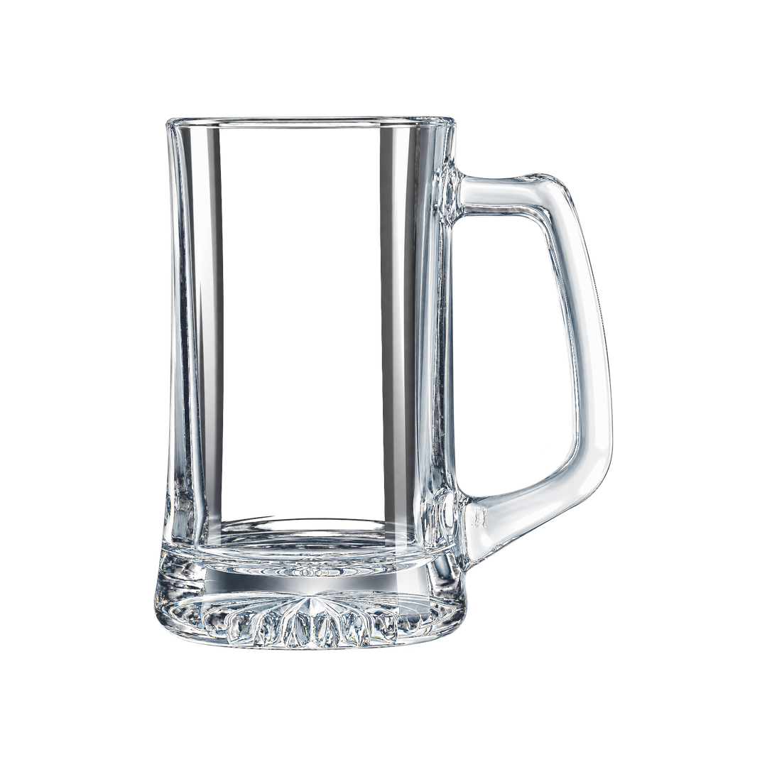 25 oz glass beer stein