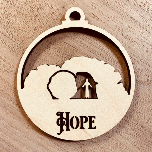 Empty Tomb Christmas Ornament (Hope)