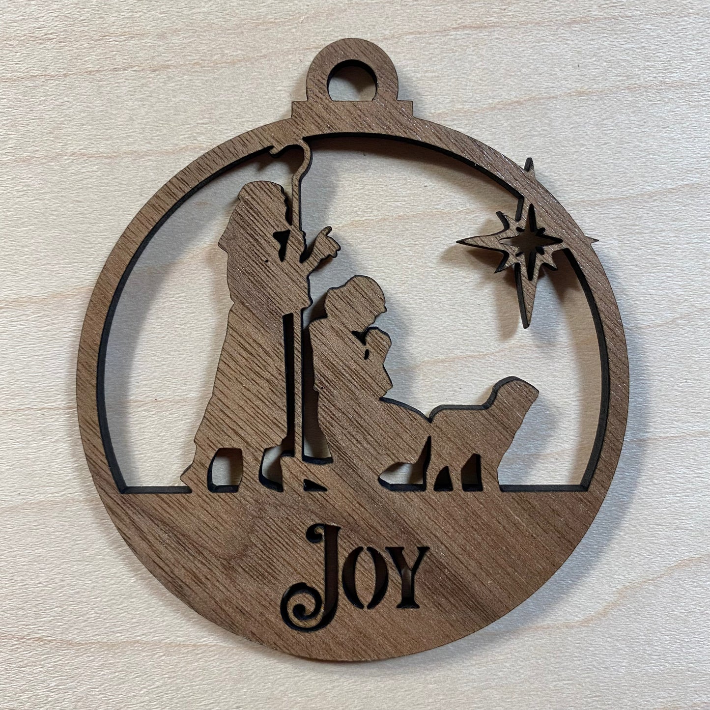 Shepherds Christmas Ornament (Joy)