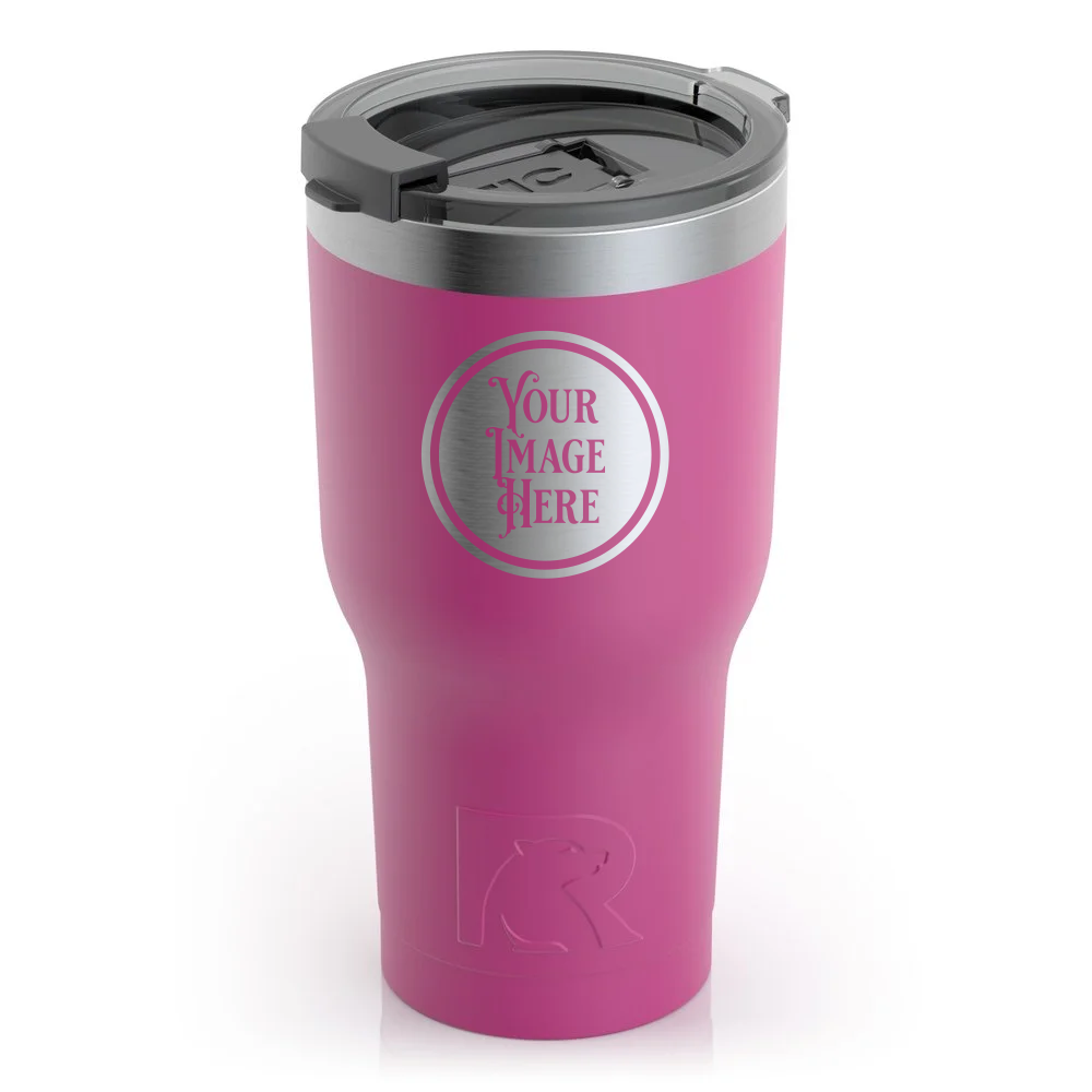 Hot Pink RTIC Tumbler – Magnolia Engraved Gifts